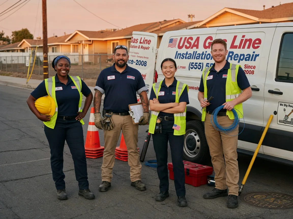 Gas Line Installation company in Falun, KS